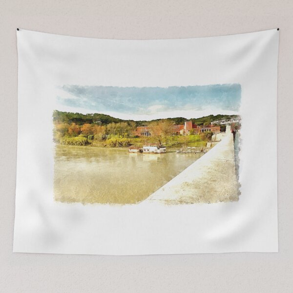 Item preview, Rome: Tiber River landscape designed and sold by Giuseppe Cocco.