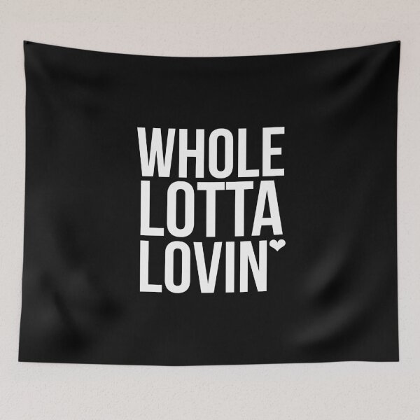 Item preview, Whole Lotta Lovin' - version 3 - white designed and sold by Supreto.