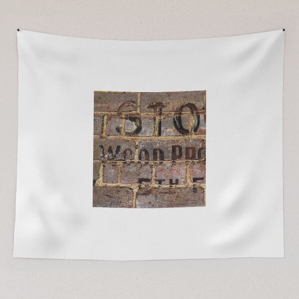Item preview, Vintage writing on brick wall  designed and sold by Stanciuc.