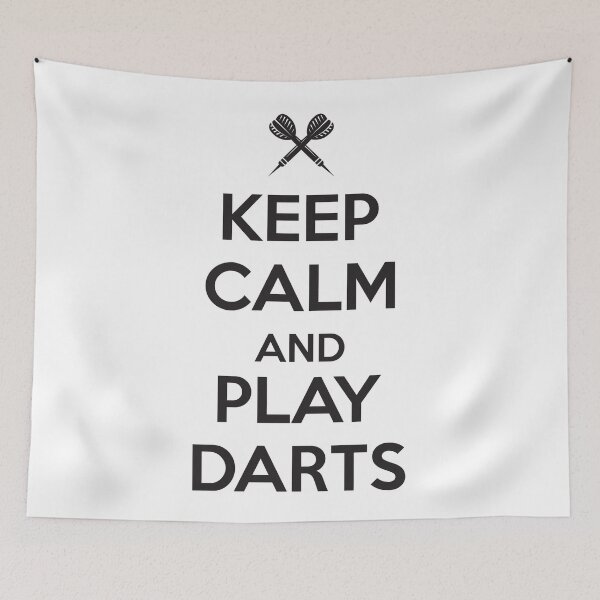 Item preview, Keep calm and play darts designed and sold by nektarinchen.