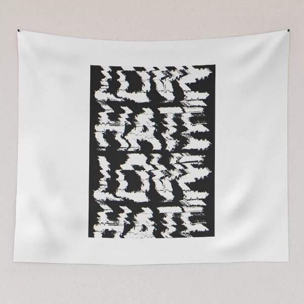 Item preview, Love or Hate designed and sold by mrsaraneae.