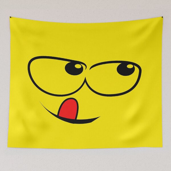 Item preview, Yellow Sly face designed and sold by Winkham.