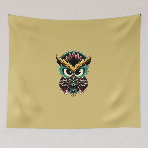 Item preview, Neo-Traditional Owl  designed and sold by Atom Godwin.
