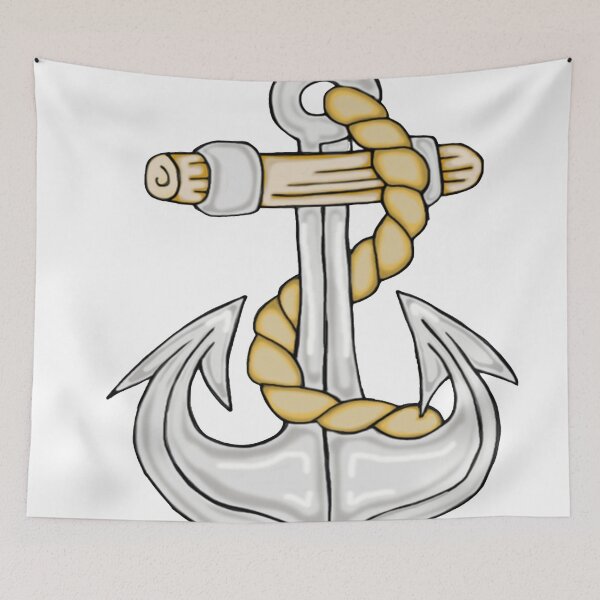 Item preview, Nautical Anchor Gold  designed and sold by J-CCreations.
