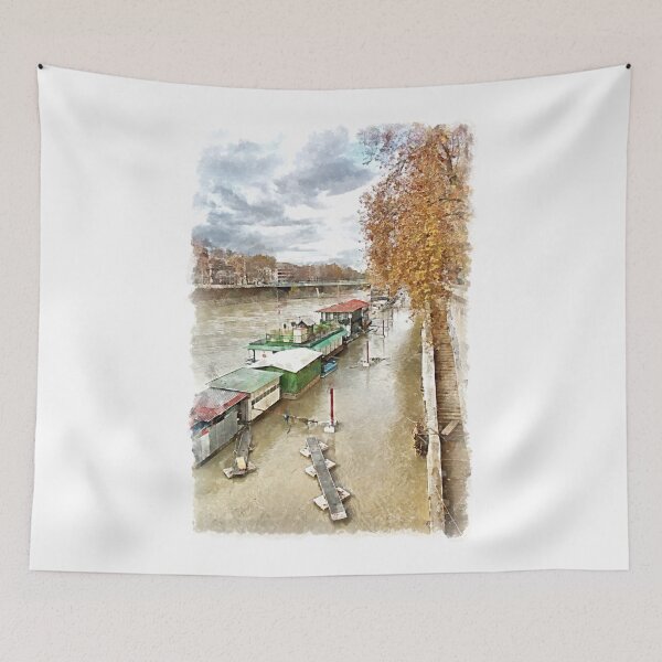 Item preview, Rome: Tiber River boats designed and sold by Giuseppe Cocco.
