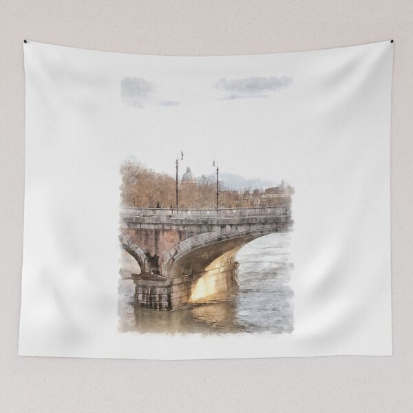 Item preview, Rome: Tiber River bridge designed and sold by Giuseppe Cocco.
