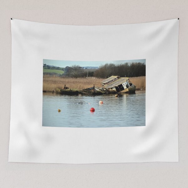 Aperçu de l'œuvre This Boat don,t float.......Topsham Devon UK créée et vendue par lynn carter.