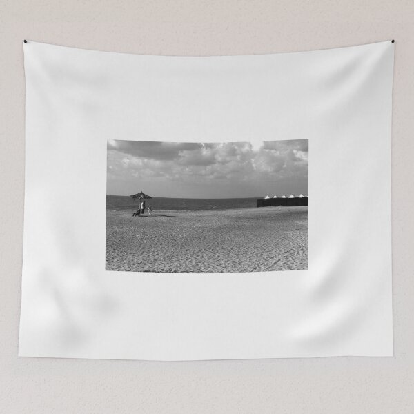 Item preview, Ostia seafront: beach cabins sea umbrella designed and sold by Giuseppe Cocco.