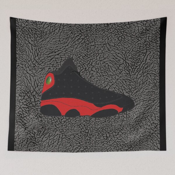 Item preview, Air Jordan 13 Bred (Elephant print background) designed and sold by VOID00000000.