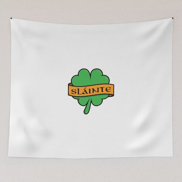Item preview, Slainte Shamrock designed and sold by HolidayShirts.