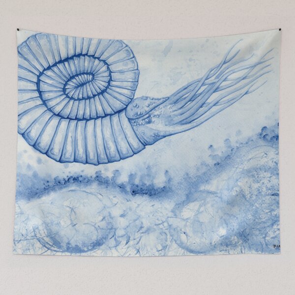 Item preview, Devonian Blues - Ammonite designed and sold by Bart Castle.