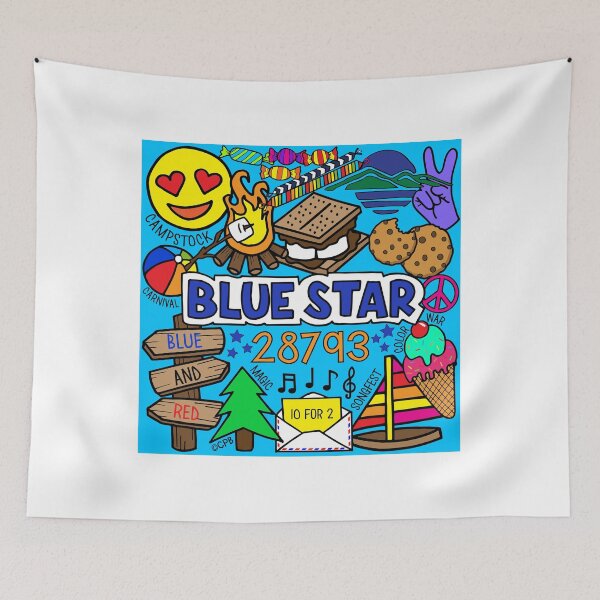 Item preview, Blue Star designed and sold by Corey Paige Designs.