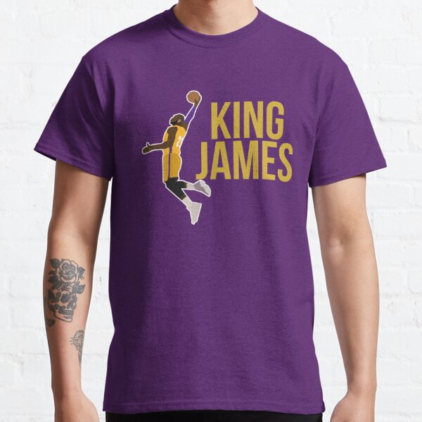 Womens' Lebron James Fanatics Gold T Shirt Lakers NWT Cute