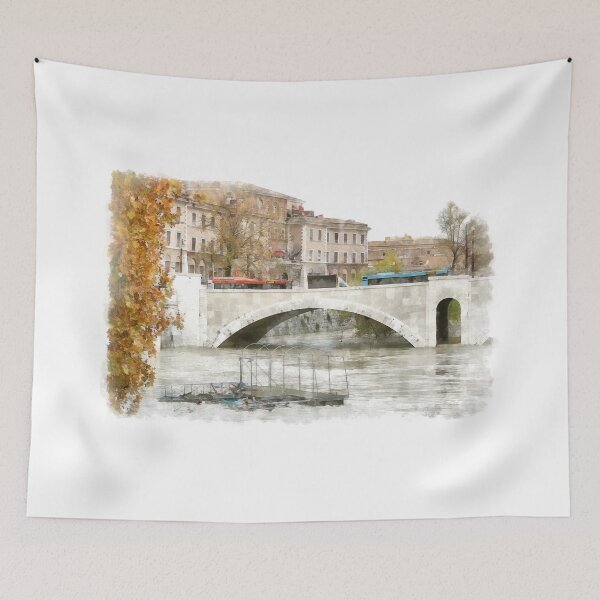 Item preview, Rome: Tiber River bridge designed and sold by Giuseppe Cocco.