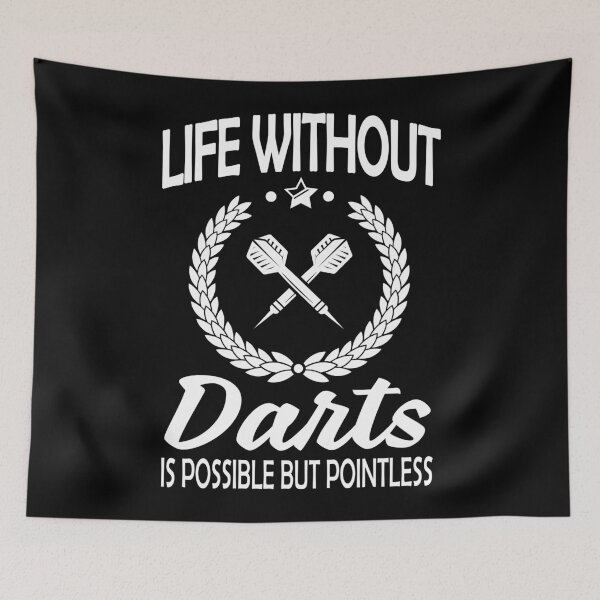 Item preview, Life without darts is possible but pointless designed and sold by nektarinchen.