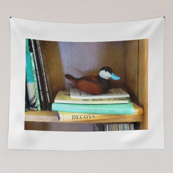 Item preview, Duck Decoy on Bookshelf designed and sold by Susan Savad.