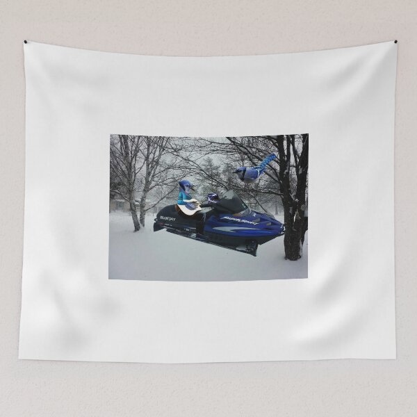 Item preview, BLUE JAY ON ON SKI-DOO-- PLAYS GUITAR SERENADES MATE --VARIOUS FUN BLUE JAYS APPAREL... designed and sold by ✿✿ Bonita ✿✿ ђєℓℓσ.