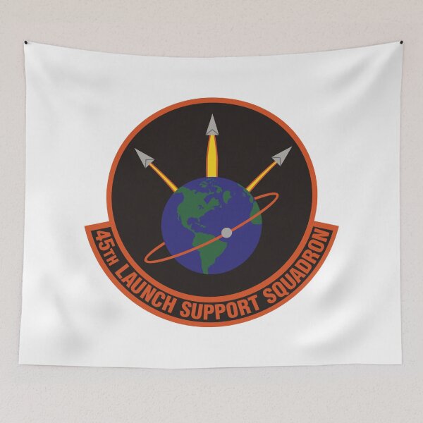 Item preview, 45th Launch Support Squadron Logo designed and sold by Nikki SpaceStuffPlus.