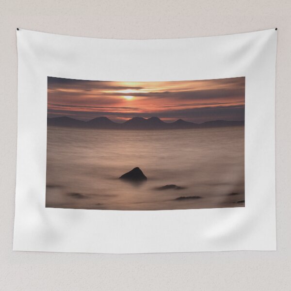 Item preview, Red Sunset over Sound of Jura designed and sold by Maria Gaellman.