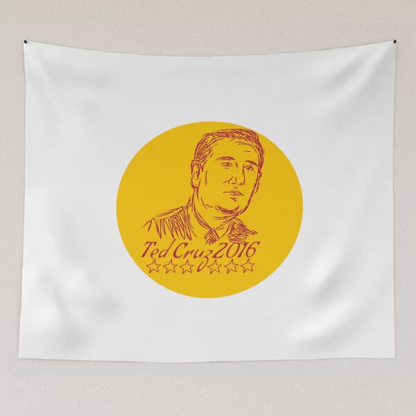 Item preview, Ted Cruz 2016 Republican Drawing designed and sold by retrovectors.