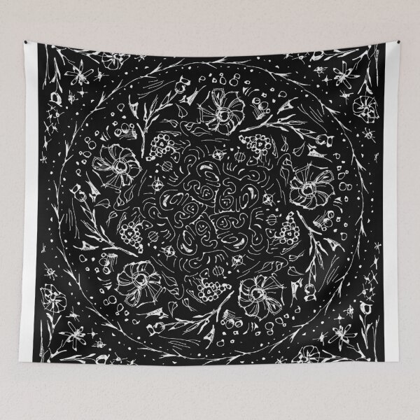 Item preview, Night Poppy Garden designed and sold by a-koval.