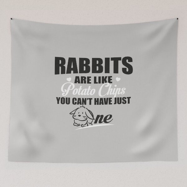 Item preview, Rabbits are like potato chips you can't have just one designed and sold by nektarinchen.