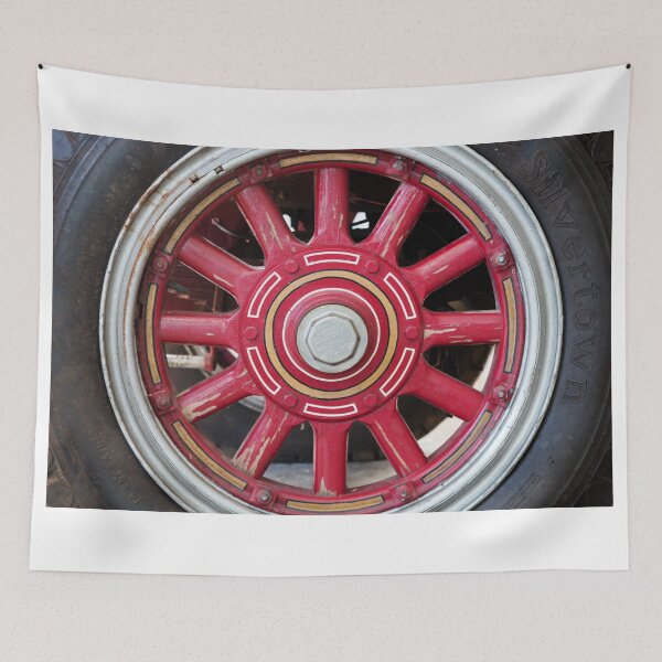 Item preview, Antique Fire Engine Wheel designed and sold by WorldDesign.
