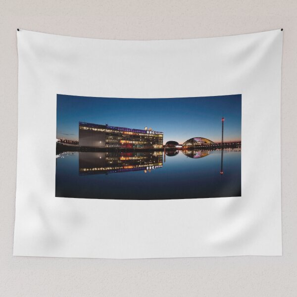 Item preview, Glasgow River Clyde Reflections at Twilight designed and sold by Maria Gaellman.