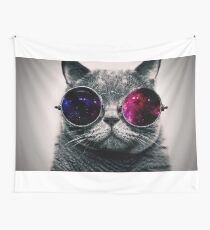 classy cat Wall Tapestry