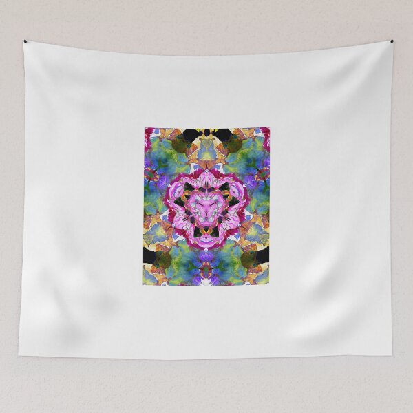 Item preview, Flowers Mirrored Abstract designed and sold by Phil Perkins.