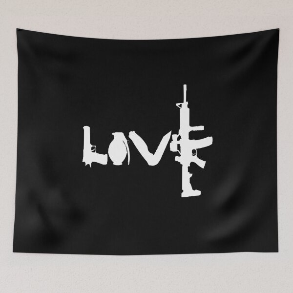 Item preview, Love weapons - version 2 - White designed and sold by Supreto.