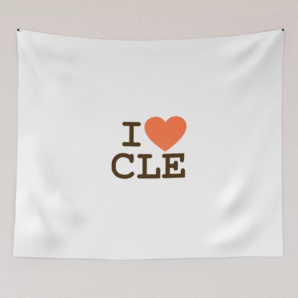 Artikelvorschau, Ich Herz CLE - CLEVELAND entworfen und verkauft von cpinteractive.