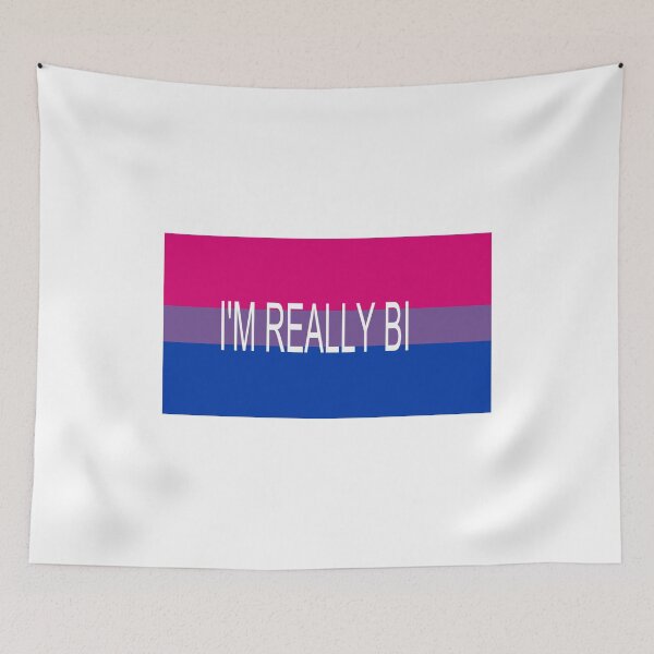 Item preview, I'm Really Bi!!! designed and sold by Zoe Petersen.