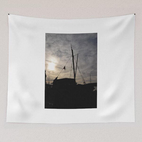 Item preview, A Silhouetted Boat,  Topsham , Devon UK designed and sold by lynn carter.