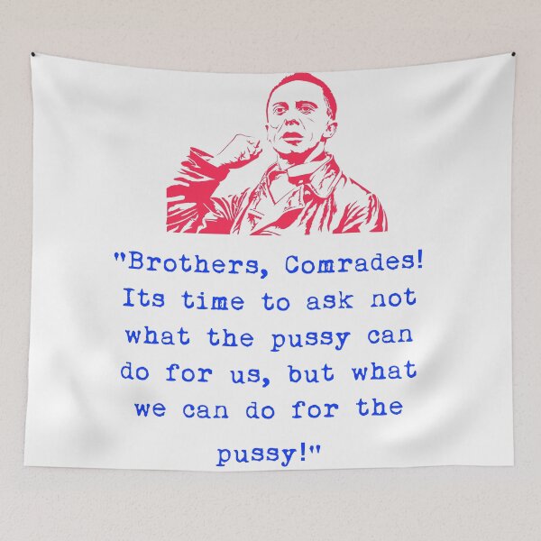 Item preview, Comrades, Brothers! Ask Not (White) designed and sold by JenGo Creative.