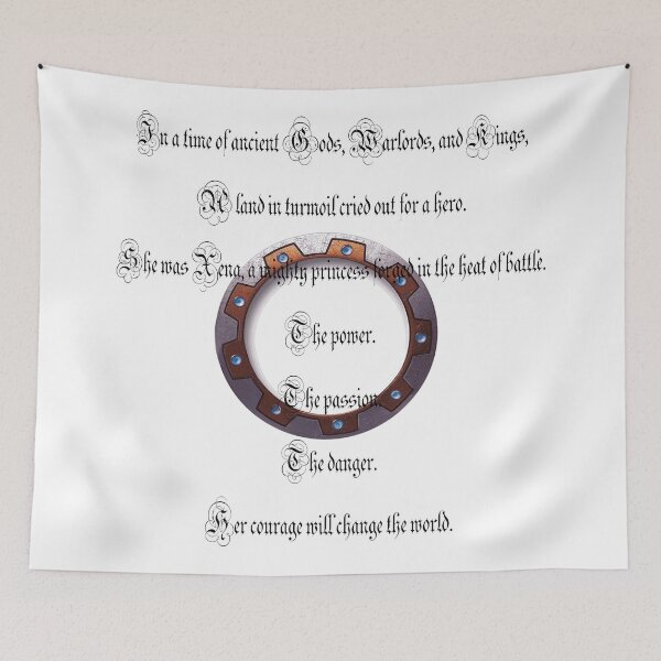 Item preview, Xena the warrior princess-intro designed and sold by KikkaT.
