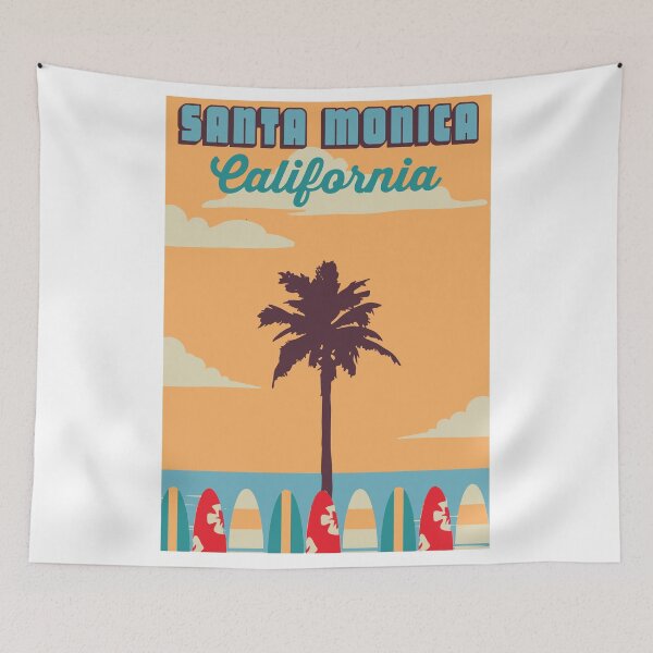Item preview, Santa Monica - California.  designed and sold by America Roadside..