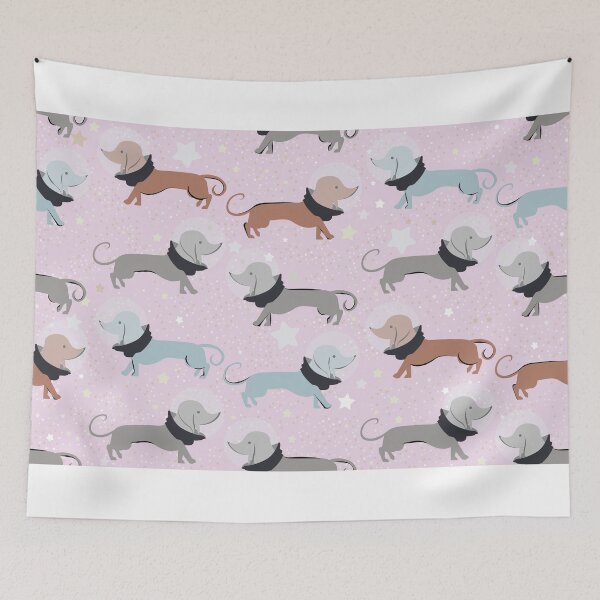 Item preview, Space Dogs - Pink designed and sold by vanbull.