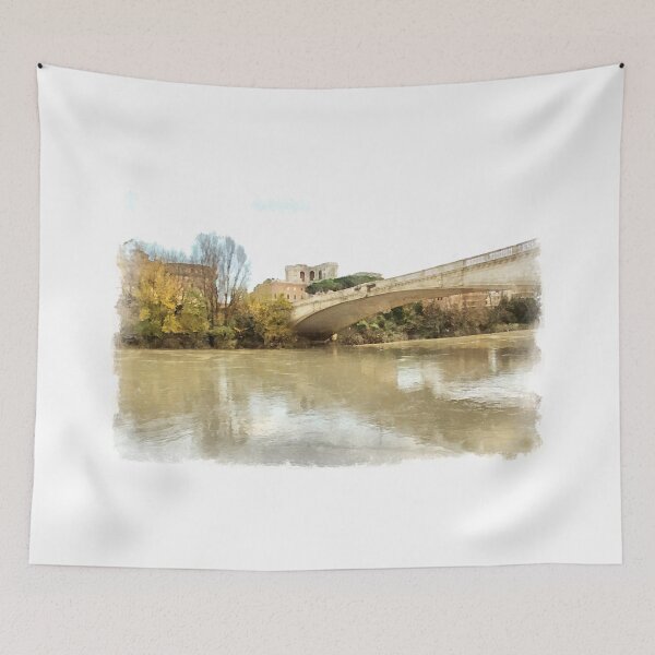 Item preview, Rome: Tiber River bridge designed and sold by Giuseppe Cocco.