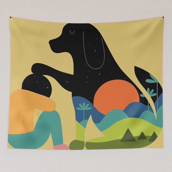 Item preview, Dog + boy friends  designed and sold by joseluislopez.