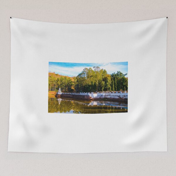 Item preview, Temple Reflection - Indian Countryside designed and sold by Neha  Gupta.