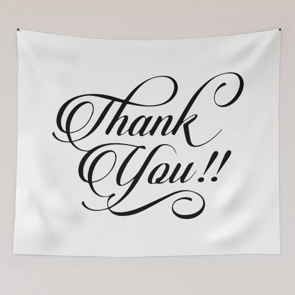 Item preview, Thank you!! designed and sold by sebinlondon.