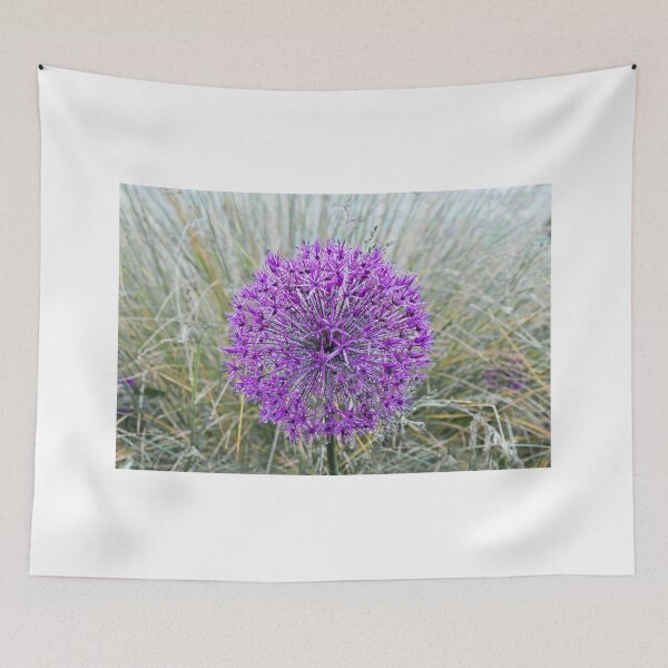 Item preview, Purple Allium Flowers designed and sold by Sue Robinson.