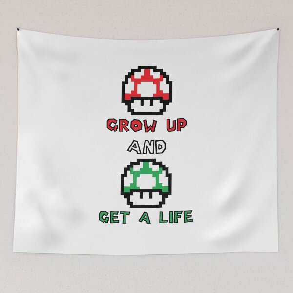 Item preview, Grow Up And Get A Life designed and sold by hinomaru17.