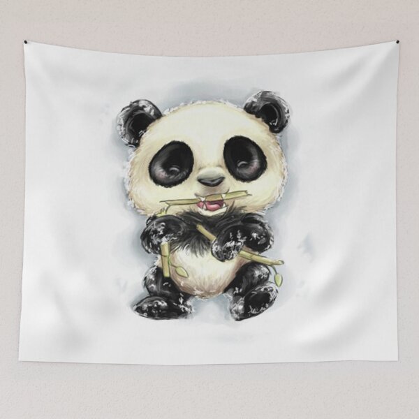 Aperçu de l'œuvre Panda Bamboo créée et vendue par Marcuccio.