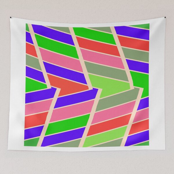 Item preview, Symmetric distorted rectangles designed and sold by lalylaura.