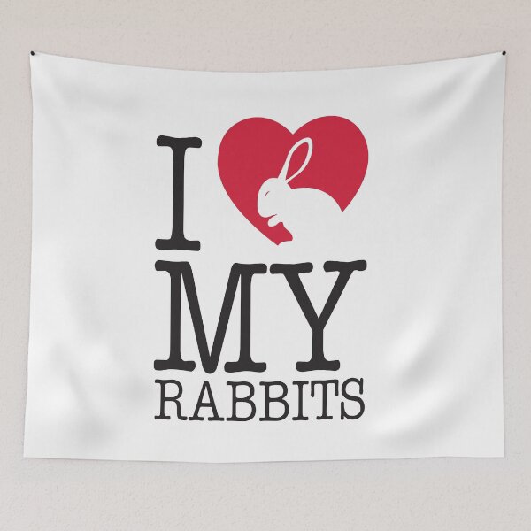 Item preview, I love my rabbits designed and sold by nektarinchen.