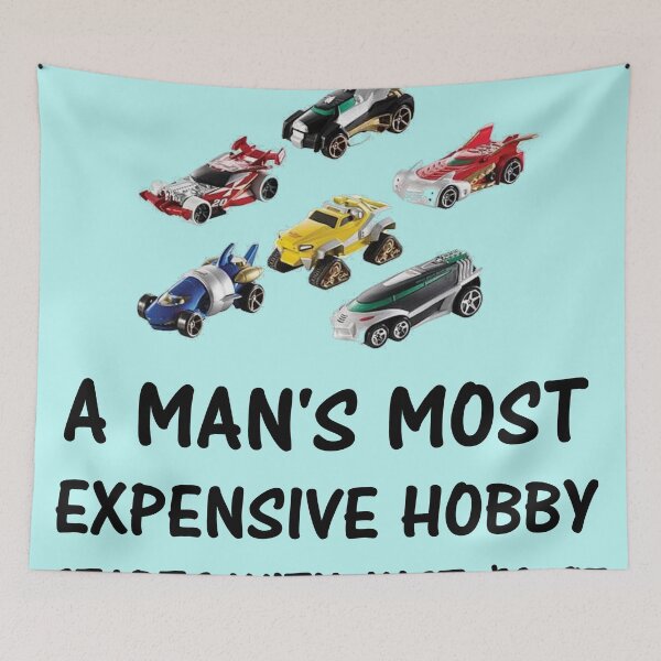 Item preview, MAN'S EXPENSIVE HOBBY designed and sold by Divertions.