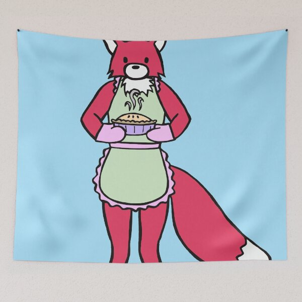 Item preview, Little Red Fox does baking designed and sold by harrisrose.