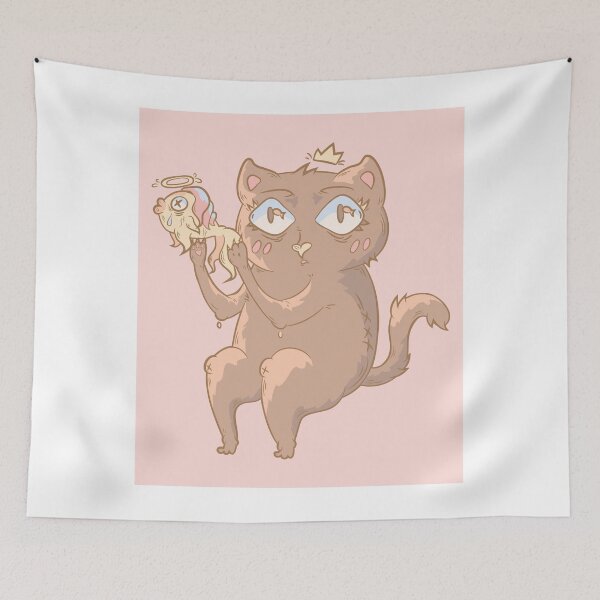 Item preview, King Cat ft. Fish designed and sold by danielledoesart.